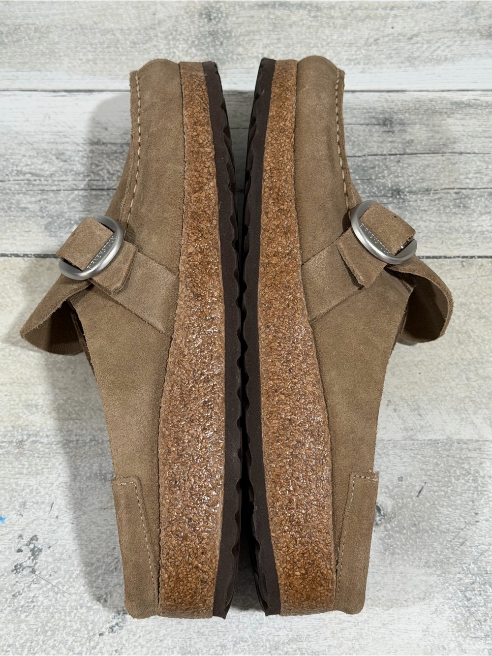 BIRKENSTOCK Buckley Clog in Tea Brown - Size - 10-10.5 .US / 41 .EU - Picture 4 of 9